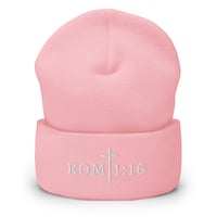 Image 4 of Romans 1:16 Cuffed Beanie  
