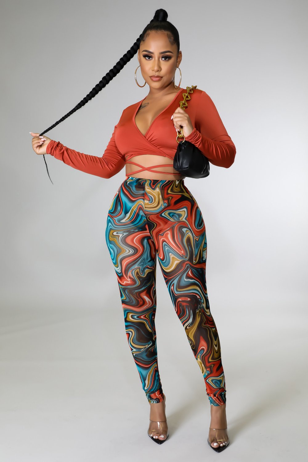 Image of MESMERIZE LEGGINGS SET