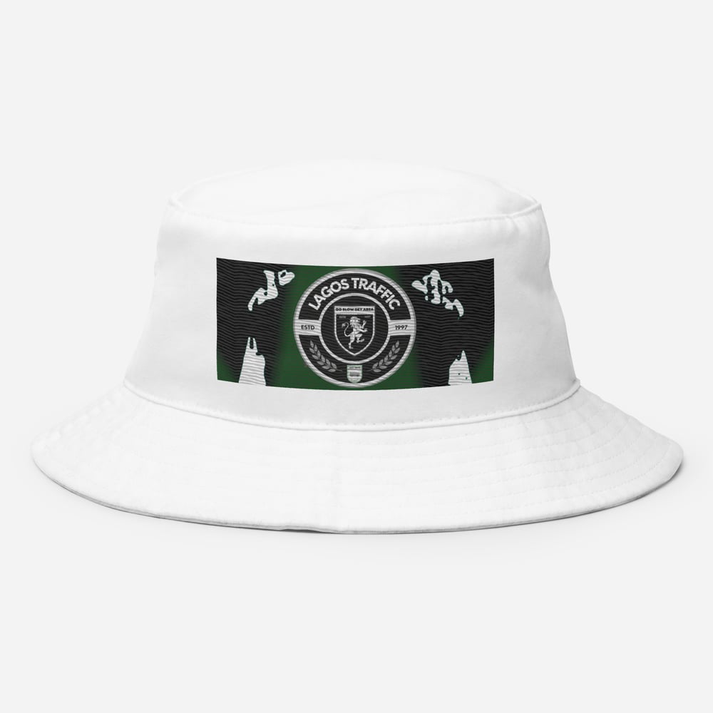 LAGOS TRAFFIC LUX COUTURE TWILL BUCKET HAT (SOCCER VOGUE/ STANCE)