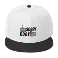 The Sorry and Cool Robots Snapback Hat