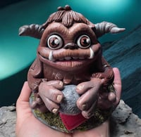 Image 1 of Ludo - handmade - Labyrinth inspired clay sculpture 