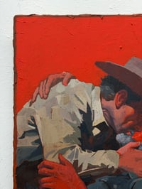 Image 4 of To Silence The Mind - 18x24" Acrylic on wood panel