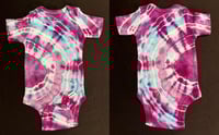Pink/Blue Geode Shortsleeve Onesie