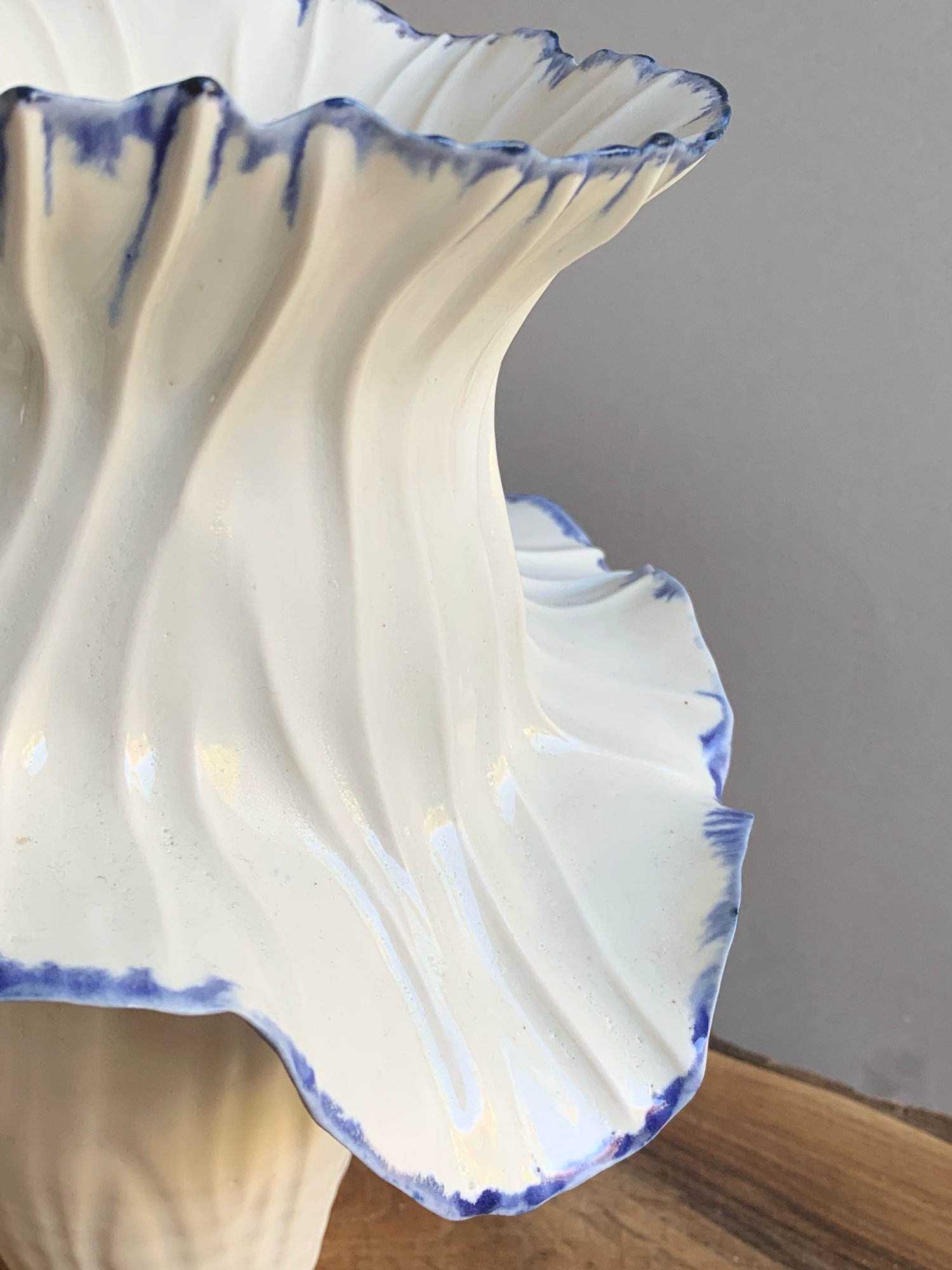 Image of Porcelain Seaflower Sculpture 