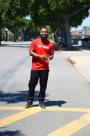 Red Chosen T-Shirt With White Writing