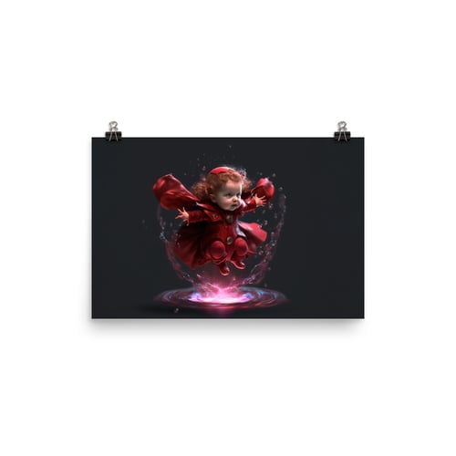 Image of Marvel Babies - Scarlet Witch || Photo paper poster