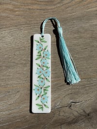 Image 3 of Blue Flower Bookmark