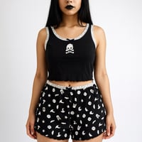 halloween print pajama shorts set *VERY LIMITED*