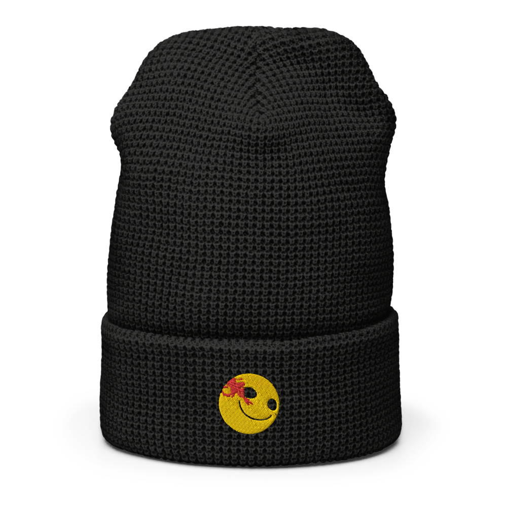 Y2K Waffle Beanie