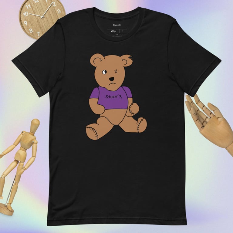 Benny THE Bear Unisex T-shirt Image 3