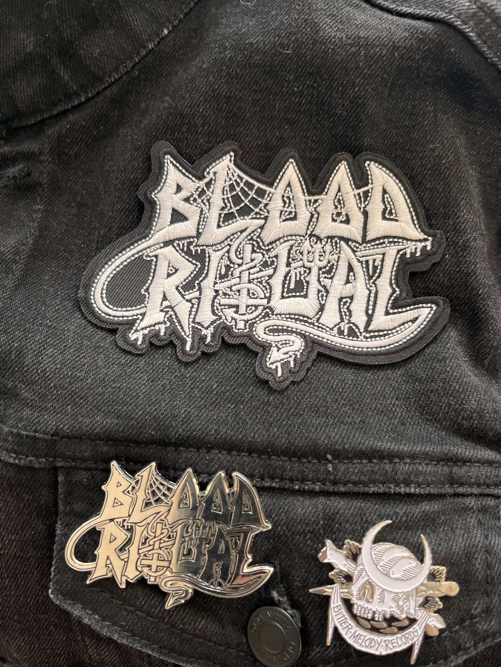 Blood Ritual - Embroidered patch 