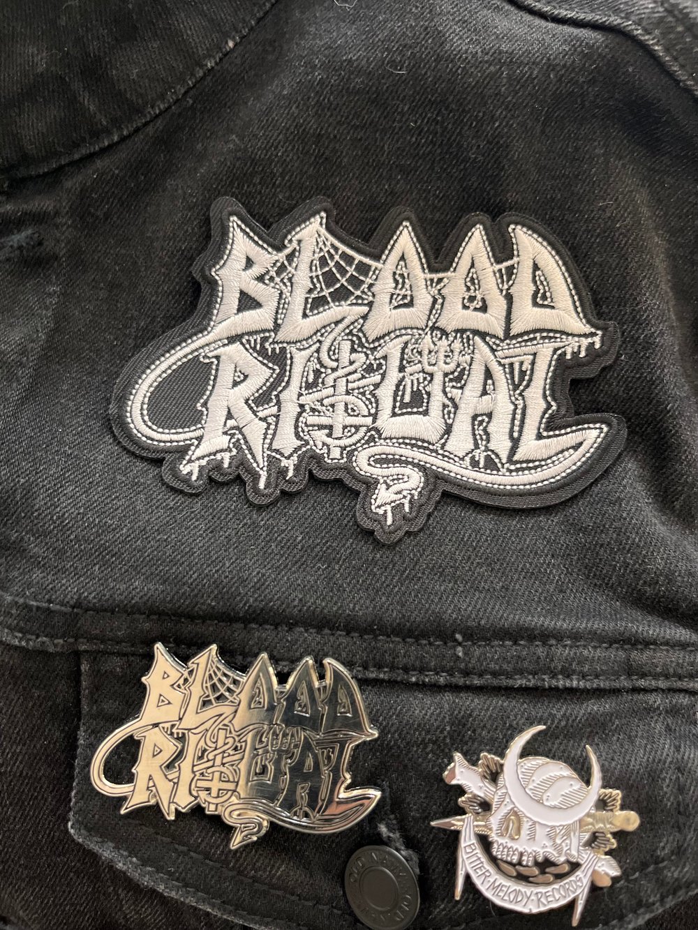 Blood Ritual - Embroidered patch