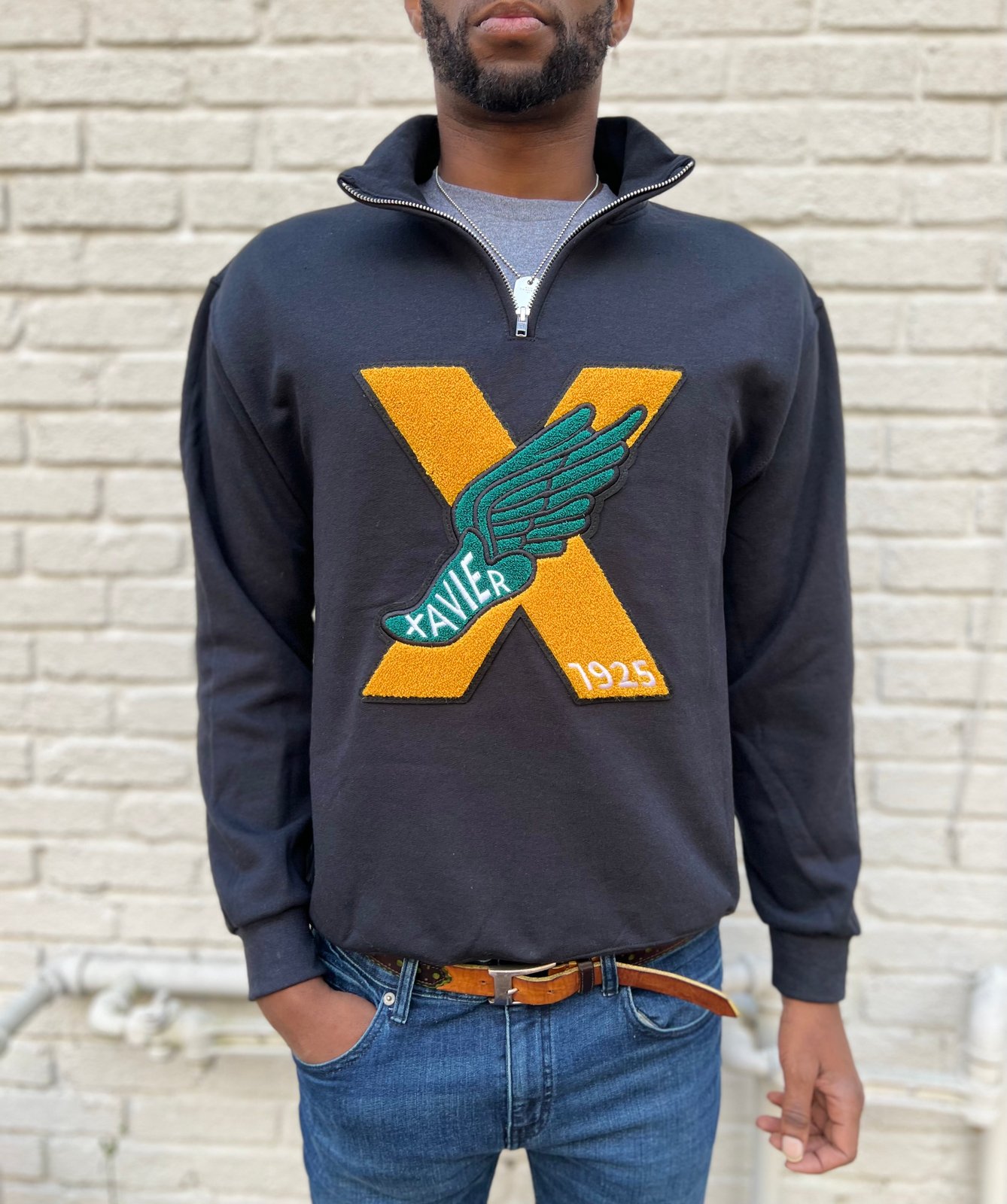 The Heritage Quarter zip Xavier U of LA Chicer Collegiate