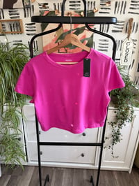 Image 1 of Target pink crop top 