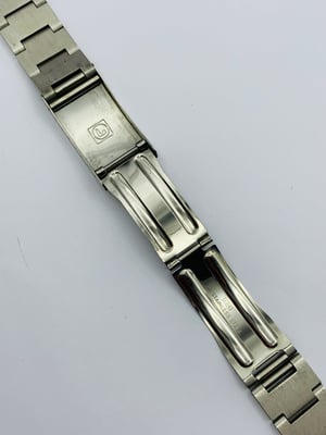 Image of vintage roamer gents stainless steel watch strap,band,bracelet n.o.s,new,1970's.(RMR-01)