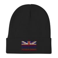 British Veteran Owned Embroidered Beanie