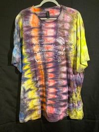 Image 1 of 3XL Live Laugh Toaster Bath Tie Dye Shirt 1