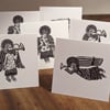 Parp! 6 pack of Christmas cards
