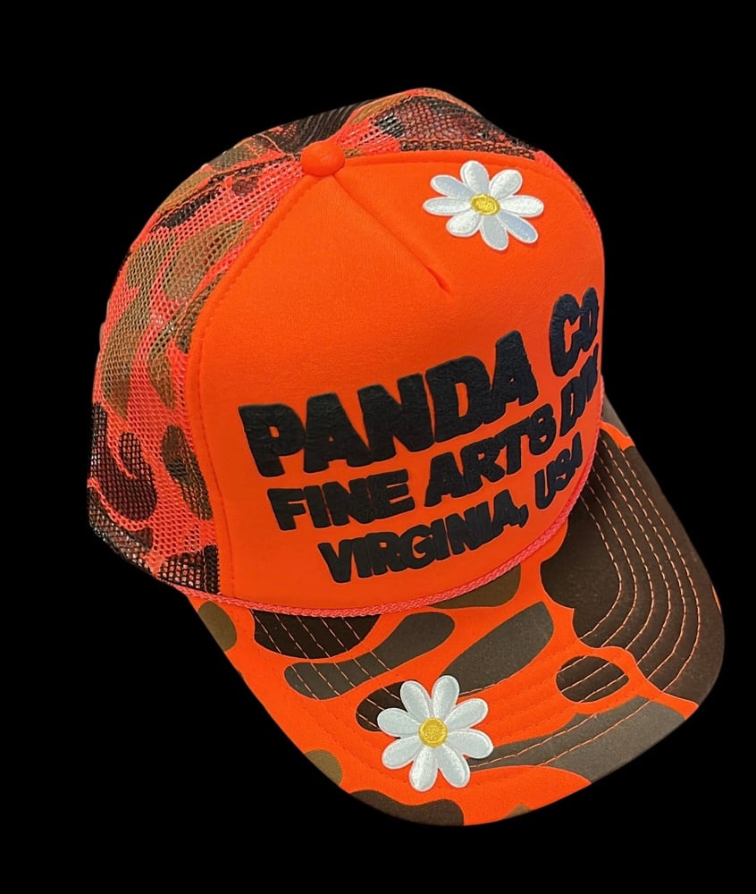 Orange Daisy Camo