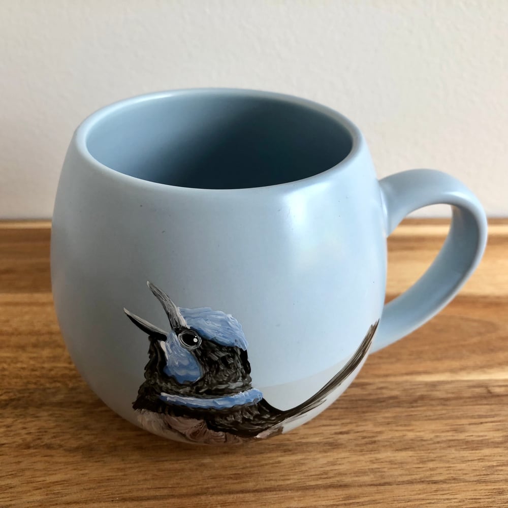 Blue Superb Fairywren Mug