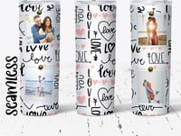 Heart Tumbler Custom 