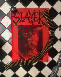 POSTER Slayer Mag Silkscreen RED