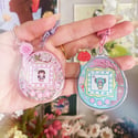 One Piece Tamagotchi Keychains