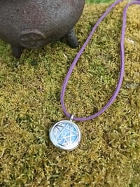 Image 7 of Choice of crystal, pentacle locket 