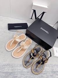 Image 1 of CC Raffia Sandals