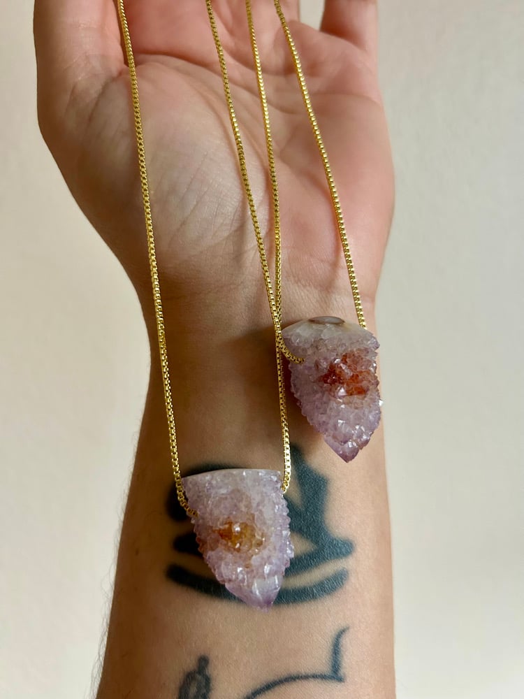Image of 💜Amethyst Cactus Quartz💜