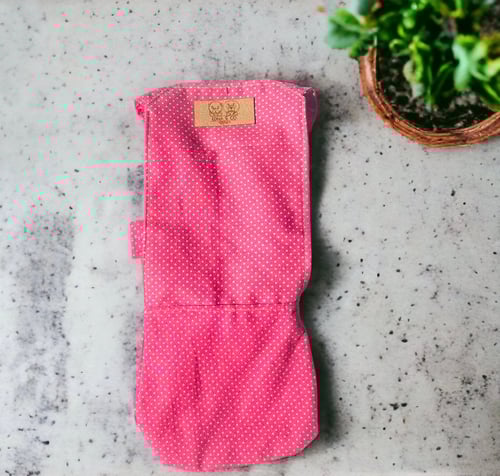 Image of Pink Polka - Chicken Diaper