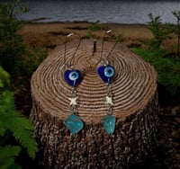 Evil Eye Earrings (Rattlesnake) 