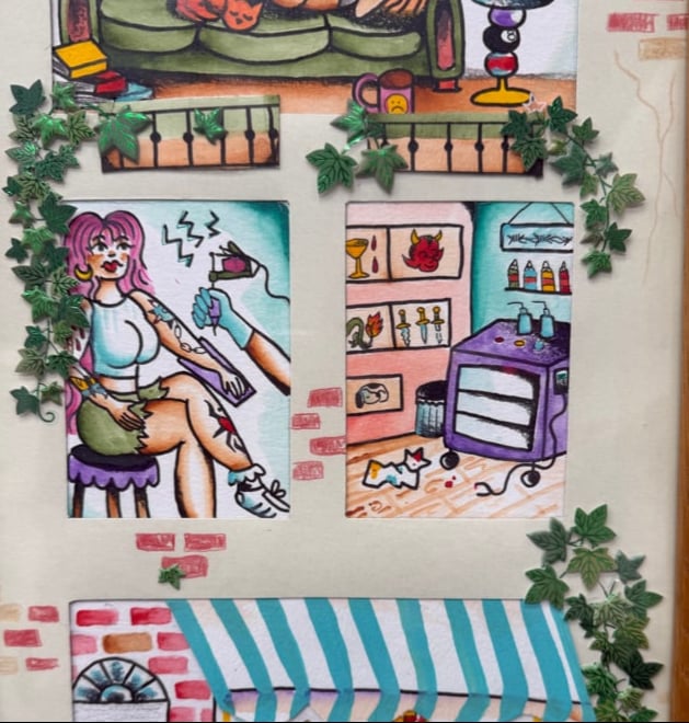 Image of Peeking through the window 