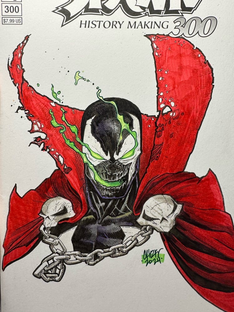 Image of Spawn 1 sketch cover