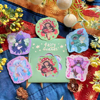 Image 1 of fairy friends sticker packs
