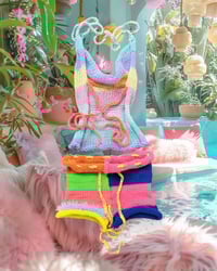 Image 3 of SPRING BOUQUET HALTER SET