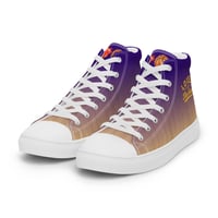 Image 9 of Los Angeles - Men’s high top canvas shoes