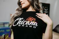 Image 3 of Rose  Black  Girl Tee