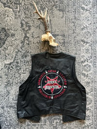 Image 1 of My old personal west bought new in 1986. With Dark Funeral Patches .