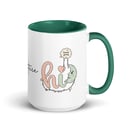 Image 25 of Forever young mug  with Color Inside