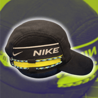 Image 2 of Black NIKE TN 5 panel hat (1/2)