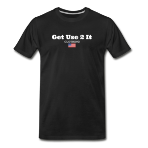 Image of Get Use 2 It American Classic Tshirt Black