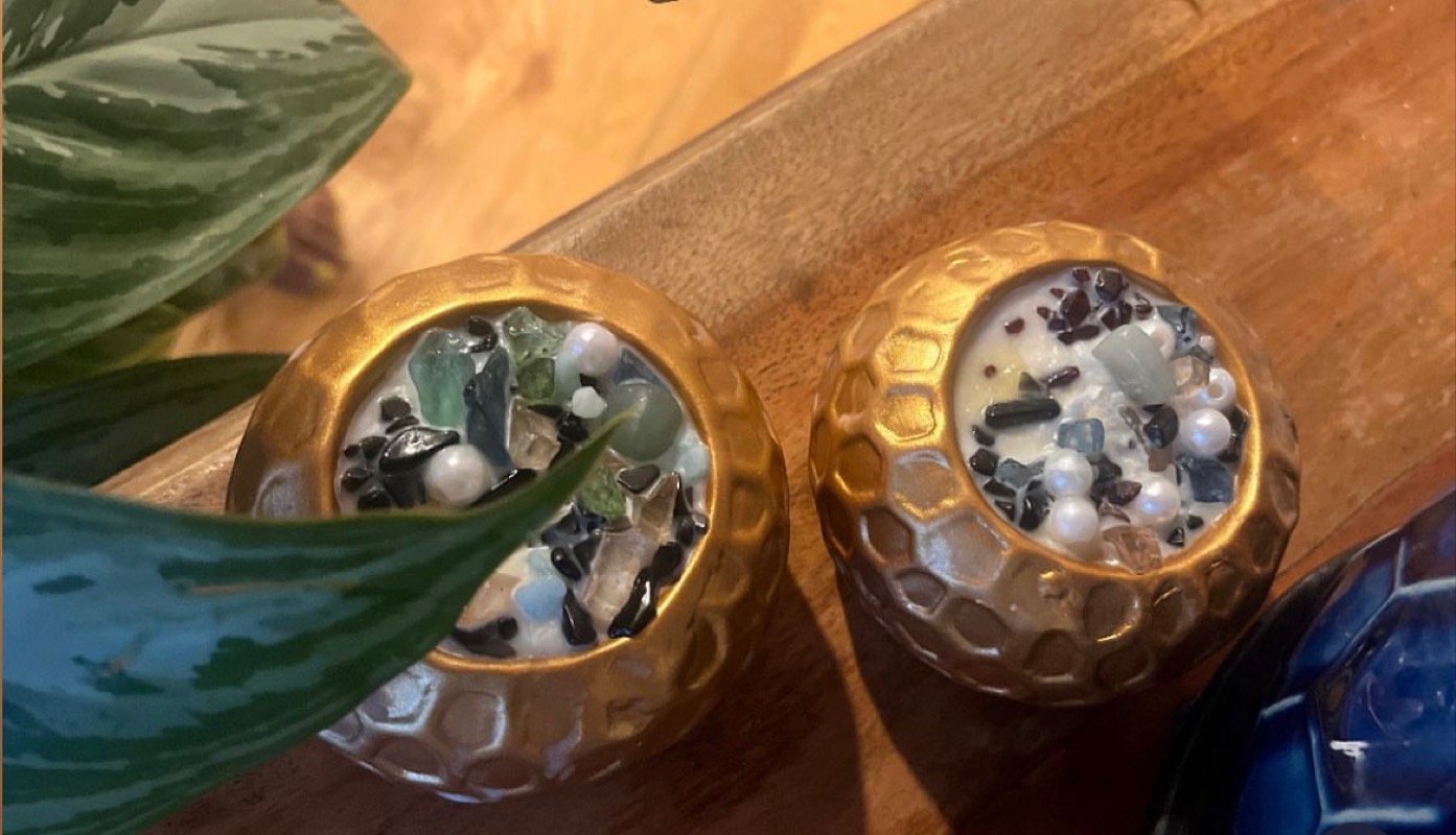 Image of Moonlit Phases Decorative Candle Collection