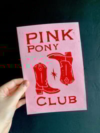 Image 2 of Pink Pony Print
