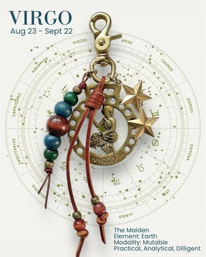 Image of ZODIAC CHARM: VIRGO