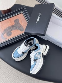 Image 4 of CC Suede & Leather Sneakers