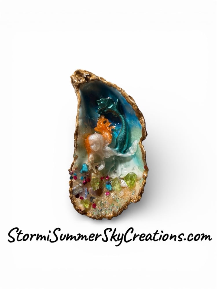 Image of Oyster Shell Ornament/Trinket catch all