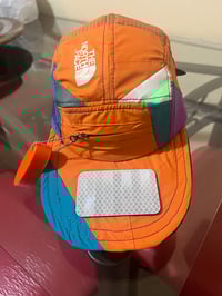 Image 5 of Orange Goretex Teal Purple Reflect Pocket 5-Panel LongBill