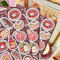 Image 3 of Latino Food Sticker Sheet