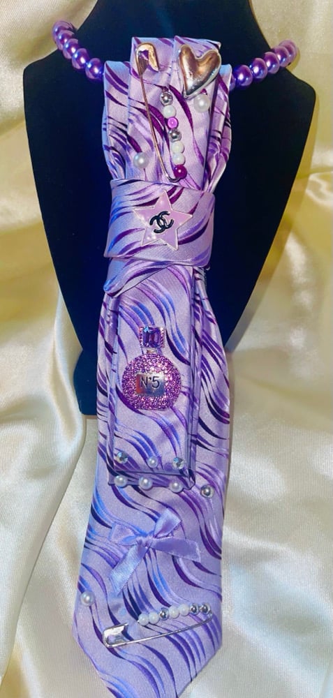 Image of Purple Junk Tie